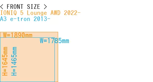 #IONIQ 5 Lounge AWD 2022- + A3 e-tron 2013-